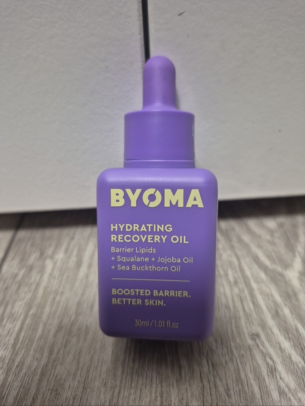 BYOMA Hydrating Recovery Oil  Luxury Face Oil Barrier Lipids Squalane Jojoba Oil